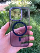 İphone 14 Pro Hybrid Magsafe Animasyonlu Sararmaz Kılıf thumbnail 3