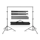 Cazipshop Ürün Çekimi Fotoğraf Ve Stüdyo Çekimleri Için Yeşil Fon Perde + Stant 2x3 Metre Stand+fon Perde Set thumbnail 4