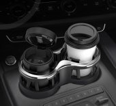 Coofbe Yeni Nesil Araç Bardak Tutucu Bardak Çoğaltıcı Araç İçin Çift Bardak İçecek Tutucu Bardaklık - 3