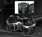 Coofbe Yeni Nesil Araç Bardak Tutucu Bardak Çoğaltıcı Araç İçin Çift Bardak İçecek Tutucu Bardaklık - 4