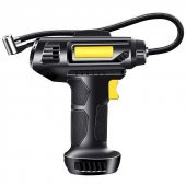 Coofbe Led Göstergeli Işıklı 120W 2000Mah Şarjlı Kablosuz Taşınabilir Lastik Pompası Komprosor - 1