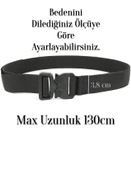 Plastik Tokalı Klipsli Kemer Taktikal Tarz 8683255012695 - 2