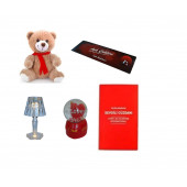 Eşe Sevgiliye En Güzel Romantik Hediye Peluş Ayı Mini Lamba Aşk Karlı Küre Aşk Çeki Sevgili Cüzdanı - 1