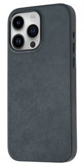 Apple iPhone 15 Pro Max Kılıf Mikro Fiber Mimoza Kapak - 1