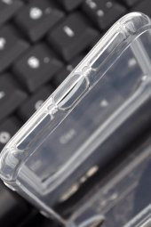 iPhone 7 / 8 Uyumlu Kredi Kartlıklı Şeffaf Kılıf Kamera Korumalı thumbnail 6