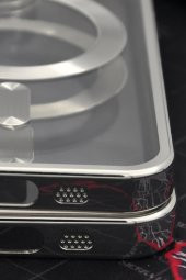 iPhone 13 Pro Uyumlu MagSafe Özellikli Gümüş Gri Silver Renkli Kenarlı Lazerli Şeffaf Kılıf Lens Korumalı thumbnail 4