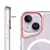 Apple iPhone 13 Kılıf Magsafe Şarj Özellikli T-Max Magsafe Kapak - 6
