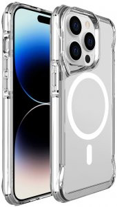 Apple iPhone 15 Pro Max Kılıf Magsafe Şarj Özellikli T-Max Magsafe Kapak - 1