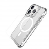 Apple iPhone 15 Pro Max Kılıf Magsafe Şarj Özellikli T-Max Magsafe Kapak - 5
