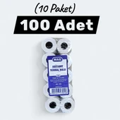 Mas 56x16 Termal Rulo Yazar Kasa Pos Kağıdı 16 Metre 100 Adet (10 Paket) - 2