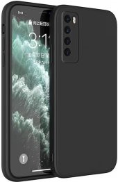 Huawei P40 Lite 5G Kılıf Ultra İnce Renkli Silikon Kapak - 1