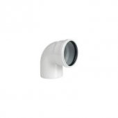 PVC Kapalı Dirsek 125X87° - 1