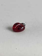 El Yapımı Mini Murano Cam Uğur Böceği Biblo A92-01 - 6