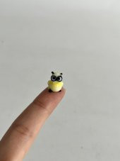 El Yapımı Mini Murano Cam Baykuş Biblo A96-01 thumbnail 2