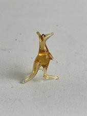 El Yapımı Mini Murano Cam Kanguru Biblo A97-01 thumbnail 4