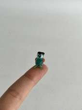 El Yapımı Mini Murano Cam Baykuş Biblo A97-02 thumbnail 2