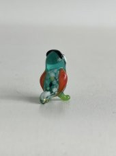 El Yapımı Mini Murano Cam Baykuş Biblo A97-02 thumbnail 3