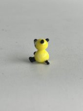 El Yapımı Mini Murano Cam Panda Biblo A98-01 thumbnail 4