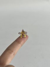 El Yapımı Mini Murano Cam Arı Biblo A105-02 thumbnail 2
