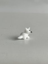 El Yapımı Mini Murano Cam Köpek Biblo A108-02 thumbnail 4