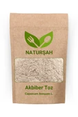 Naturşah Akbiber Beyaz Karabiber Toz-Öğütülmüş (Capsicum annuum L.) 50 Gr - 1