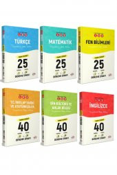 Lgs 8.sınıf Tüm Dersler Deneme Sınavı Seti - 1