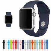Ally Apple Watch 7-8 45mm 6-5-4 44mm Silikon Kordon Kayış 3-2-1 42mm - 1