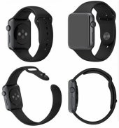 Ally Apple Watch 7-8 45mm 6-5-4 44mm Silikon Kordon Kayış 3-2-1 42mm - 2