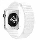 Ally Apple Watch 7-8 45mm 6-5-4 44mm Deri Loop Kayış Kordon 3-2-1 42mm - 4