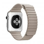Ally Apple Watch 7-8 45mm 6-5-4 44mm Deri Loop Kayış Kordon 3-2-1 42mm - 9