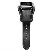 Ally Apple Watch 7-8 41mm 6-5-4 40mm Hakiki Deri Kordon Kayış 3-2-1 38mm - 4