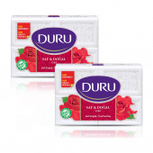 Duru Kalıp Sabun 600 gr Saf&Doğal Gül 2'li Set - 1