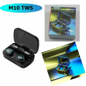 M10 Earbuds Kulak Içi Tws Bluetooth Kulaklık Led Göstergeli Powerbankli - 2