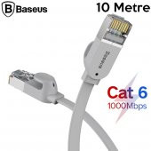 Baseus high Speed Six types of RJ45 Gigabit Ethernet kablosu (round cable)10metre thumbnail 6