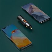 BASEUS 120W Hızlı Şarj Araç Şarj Cihazı Ve Araç Çakmaklık Çift USB Çıkışlı - 4