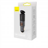 BASEUS 120W Hızlı Şarj Araç Şarj Cihazı Ve Araç Çakmaklık Çift USB Çıkışlı - 5