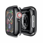 ALLY Apple Watch 7-8 45mm 360 Koruma Ultra Slim Silikon Kılıf - 1