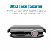 ALLY Apple Watch 7-8 45mm 360 Koruma Ultra Slim Silikon Kılıf - 4