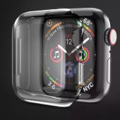 ALLY Apple Watch 7-8 45mm 360 Koruma Ultra Slim Silikon Kılıf - 5