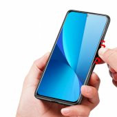 Dux Ducis Fino Serisi Xiaomi 12 - 12x Kılıf Premium Dokuma Silikon Kılıf - 2