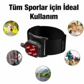 Ally Spor Koşu Fitness Bileklik ve Kol Bandı Universal Telefon Tutucu Armband - 5