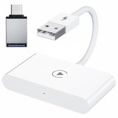 Ally USB+ Type-C iPhone Kablosuz Wireless Carplay Adaptör Çevirici - 1