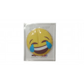 GÜLEN EMOJİ ŞEKİLLİ CEP SOBASI EL ISITICI,SICAK SU TORBASI PVC  9cm - 5