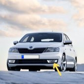 GKL Sol Sis Farı Çerçevesi Kapağı Skoda Rapid 2012-2016 5JA807681 - 1