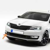 GKL Sağ Sis Farı Çerçevesi Kapağı Skoda Rapid 2017-2020 5JA807682A - 1