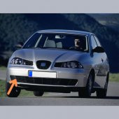 GKL Sağ Sis Farı Kapağı Sissiz Seat Cordoba 2003-2009 6L0853666K - 1