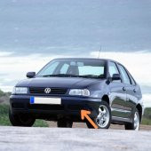 GKL Sol Sis Farı Kapağı Sissiz VW Polo Classic 1996-2002 6K5853665A - 1
