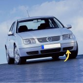 GKL Ön Tampon Sol Sis Farı Kapağı Sissiz VW Bora 1999-2005 1J5853665B - 1