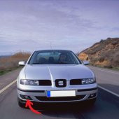 GKL Sağ Sis Farı Çerçevesi Kapağı Seat Leon MK1 2000-2005 1M0853666F - 1