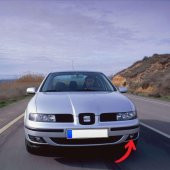GKL Sol Sis Farı Çerçevesi Kapağı Seat Leon MK1 2000-2005 1M0853665F - 1